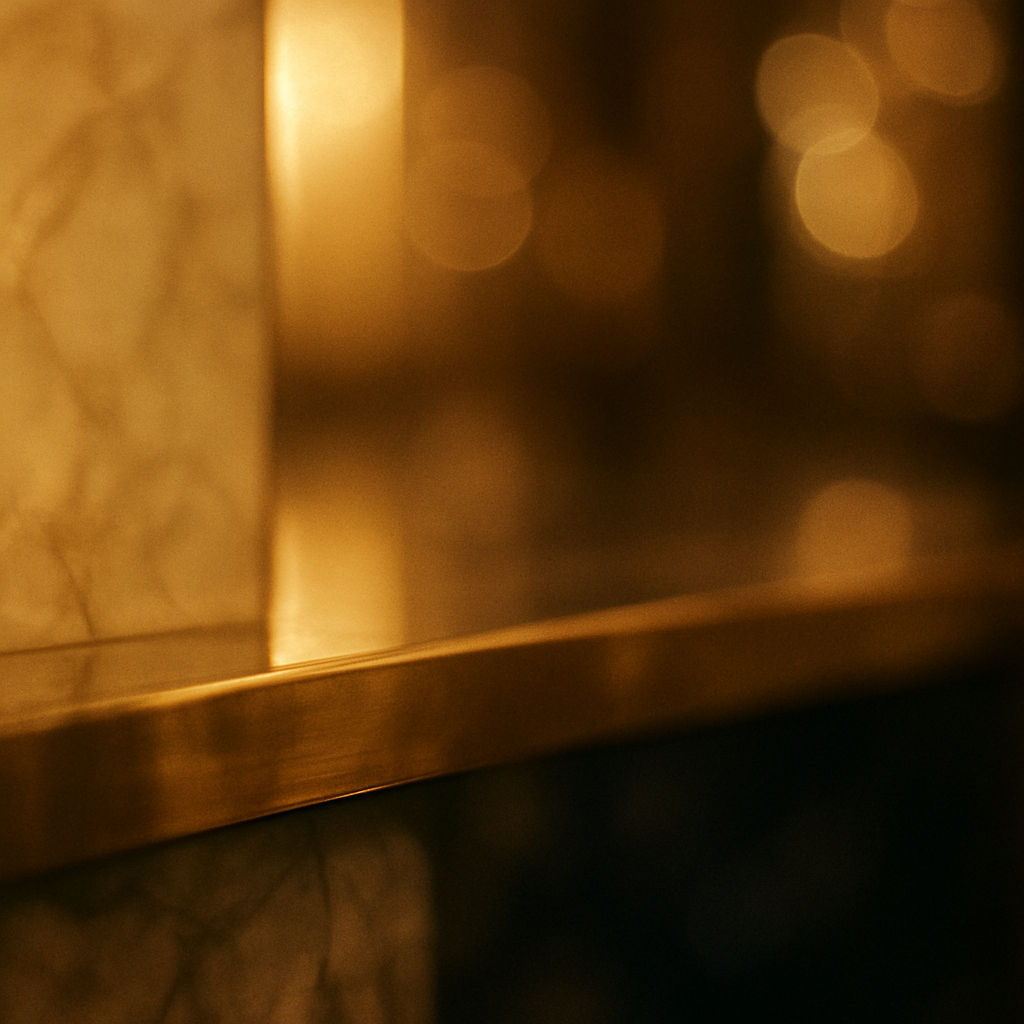 Polished surfaces representing commercial project delivery